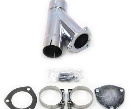 Patriot Exhaust Electric Exhaust Cutout with Hook-Up Kit for 2 1/2" Tubing (Single) H1131