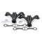 Patriot Exhaust Patriot Tight Tuck Header 08-48 Street Rod 265-400 SBC 1 5/8" Primary 2 1/2" Collector Raw Steel H8019