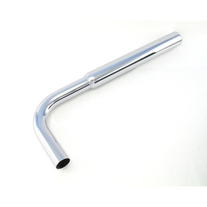Patriot Exhaust Bellflower Chrome Street Rod Exhaust Tip, 28" Length / 1 7/8" Inlet Diameter / 2 1/2" Outlet Diameter H1530