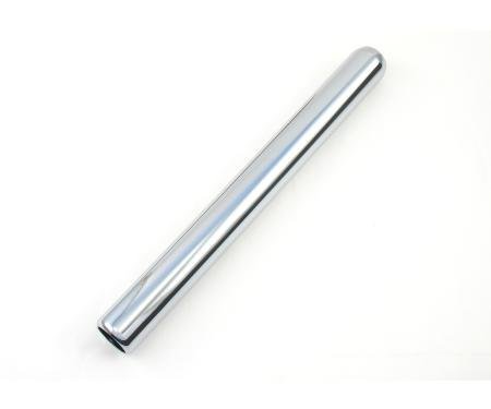 Patriot Exhaust Driveshaft Chrome Street Rod Exhaust Tip, 24" Length / 2 1/2" Inlet Diameter / 2 1/2" Outlet Diameter H1571