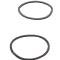 Montco Inc / Repops Tail Lamp Lens Gaskets, Pair, 54-59 Chevy GMC Stepside Pickup Truck R-CT521
