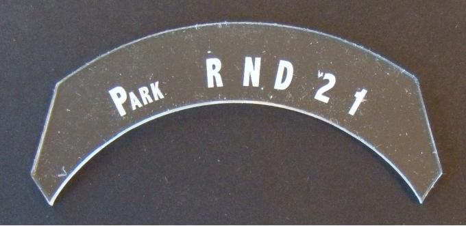 Shiftworks 1967 Chevrolet Impala Column Lens S168