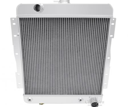 Champion Cooling 4 Row All Aluminum Radiator Made With Aircraft Grade Aluminum MC1661