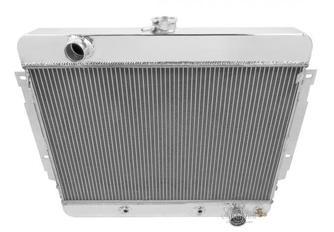 Champion Cooling 2 Row with 1" Tubes All Aluminum Radiator Made With Aircraft Grade Aluminum AE345