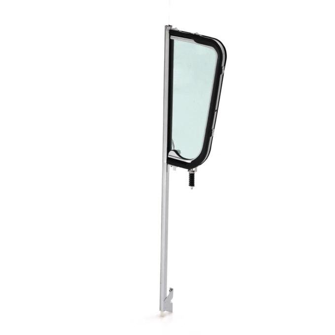 AMD Vent Window Assembly, RH, Green Tinted Glass, Chrome Frame, 55-59 Chevy GMC Pickup Truck Suburban X560-4055-2TRS