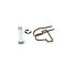 AMD Hood Safety Latch Spring and Pin Kit, 47-55 Chevy Pickup Truck Suburban X303-4047-3S