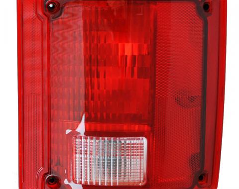 Key Parts '73-'91 Tail Light Assembly without Trim, Passenger's Side 0851-612 R