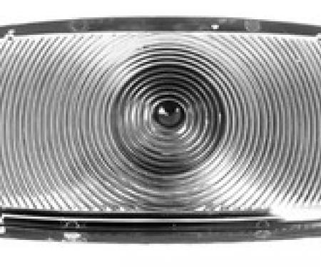 Key Parts '55-'59 Front Park Light Lens 0847-529
