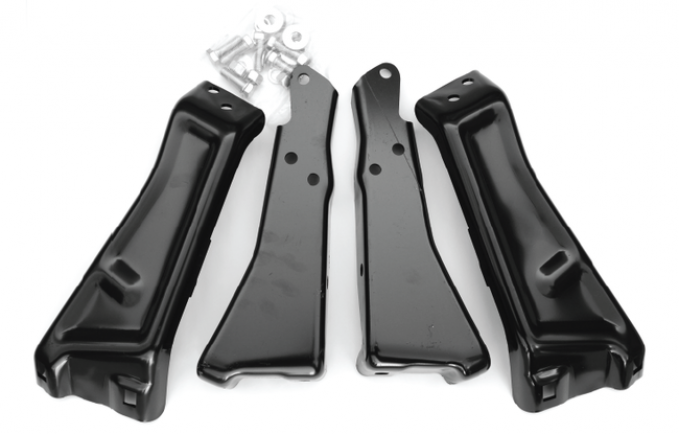 Key Parts '81-'87 Fleetside Rear Bumper Bracket Kit 0851-021B