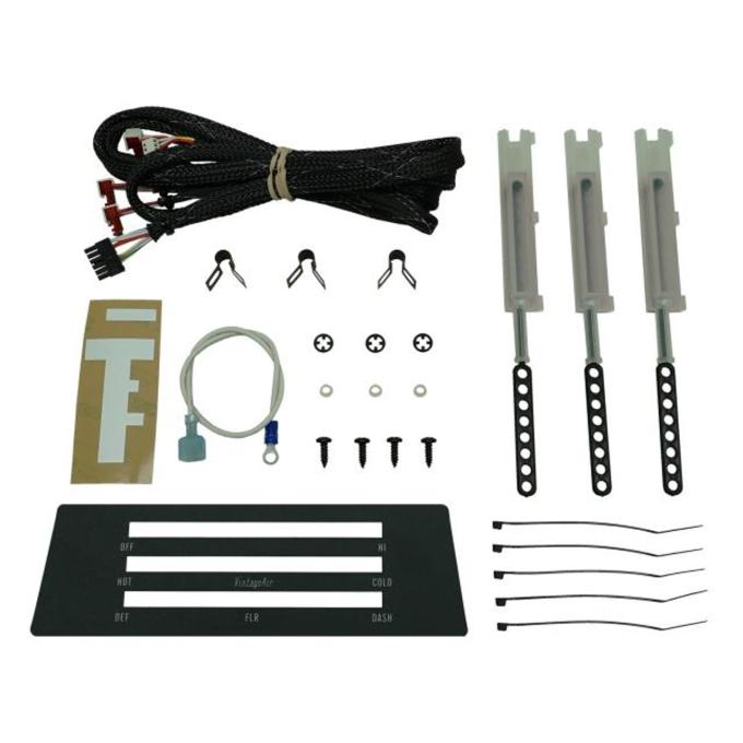 Vintage Air 1967-68 Camaro/Firebird without Factory Air Gen IV SureFit™ Control Panel Conversion Kit 475168