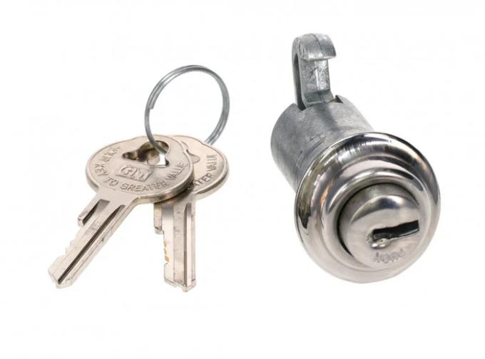 AMD Glove Box Door Lock, with 2 Keys, 47-53 Chevy GMC Truck 461-4047-1S