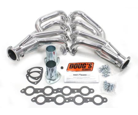 Doug's Headers 1955-57 Chevy Passenger Car/Wagon 1 7/8" Mid-Length LS1-LS6 Engine Swap Header with Metallic Ceramic Coating D311