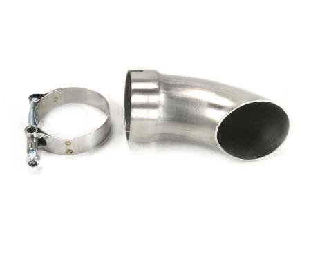 Doug's Headers Electric Exhaust Cutout 2 1/4" Turn Down (Single) DEC225ATD