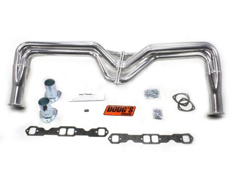 Doug's Headers 1955-57 Chevy Passenger Car/Wagon without A/C 1 3/4" Fenderwell Chevy Small Block 265/283 Engine Swap Header D355