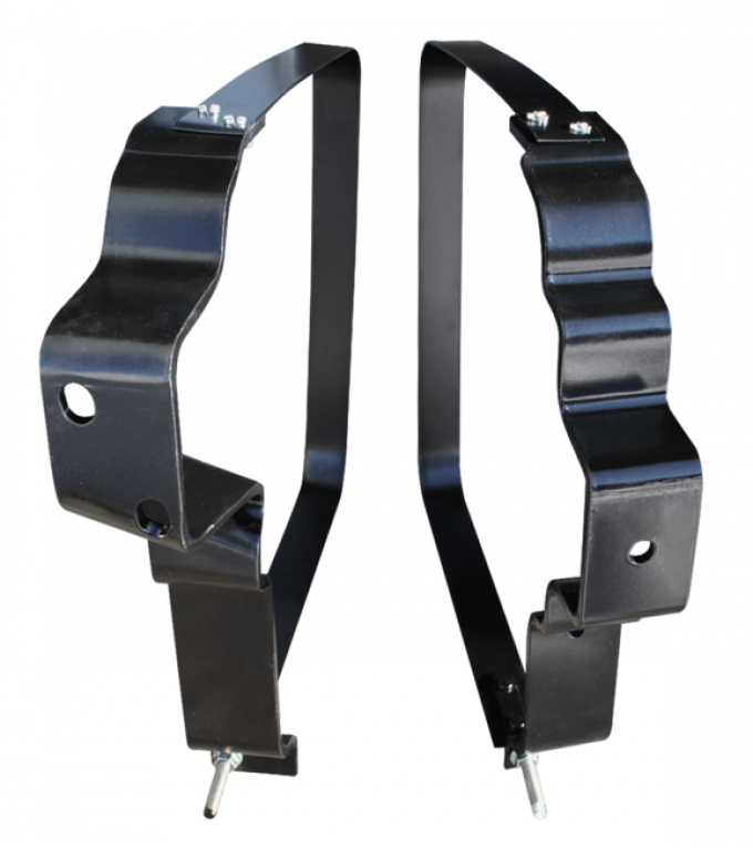 Key Parts '47-'48 Gas Tank Strap Set 0846-407