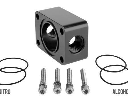 Aeromotive Distribution Block, Spur Gear Pump, 2x AN-08 11739