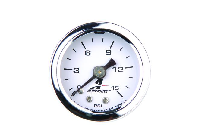 Aeromotive Fuel Pressure Gauges, 0-15psi 15632