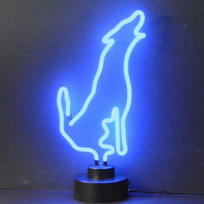 Neonetics Neon Sculptures, Wolf Neon Sculpture