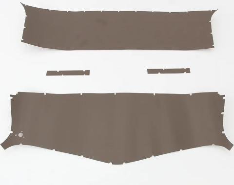 Montco Inc / Repops Interior Headliner Kit, Brown, 4pc, 47-49 Chevy GMC Pickup Truck R-CT168