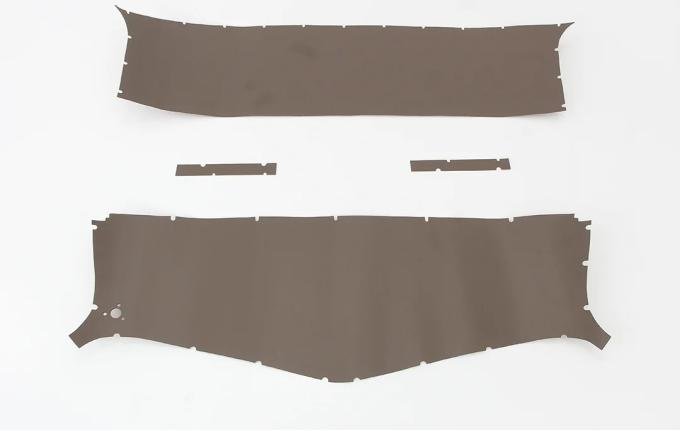 Montco Inc / Repops Interior Headliner Kit, Brown, 4pc, 47-49 Chevy GMC Pickup Truck R-CT168