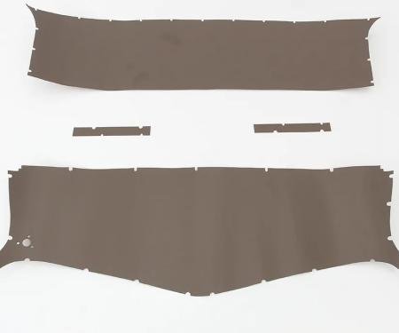 Montco Inc / Repops Interior Headliner Kit, Brown, 4pc, 47-49 Chevy GMC Pickup Truck R-CT168