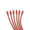 Taylor Cable Universal 10.4mm 409 Series Spark Plug Wire Set, 6 Cylinders, 180&deg; Spark Plug Boot Angle, Red 79245