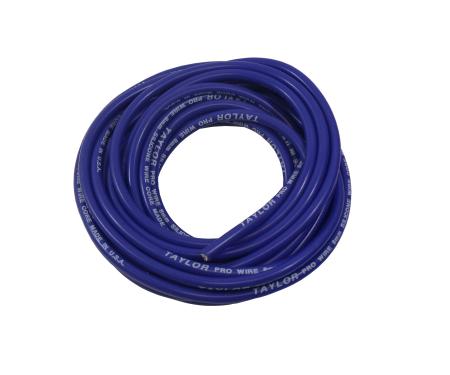 Taylor Cable 8mm Pro TCW Core Bulk Spark Plug Wire, Blue, 30 Feet 35681