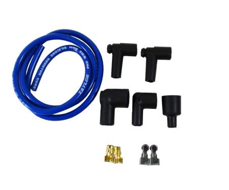 Taylor Cable Universal 8mm Resistor Core Pro Spark Plug/Coil Wire Repair Kits, Coil Wire Kit, Blue 45369