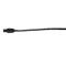 Taylor Cable Universal 8mm Resistor Core Pro Spark Plug Wire Set, 8 Cylinders, 180&deg; Spark Plug Boot Angle, Black 70055