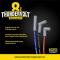 Taylor Cable 1997-17 GM LS-Series V8 8.2mm Thundervolt Black Ceramic Boots Spark Plug Wire Set 85044-B