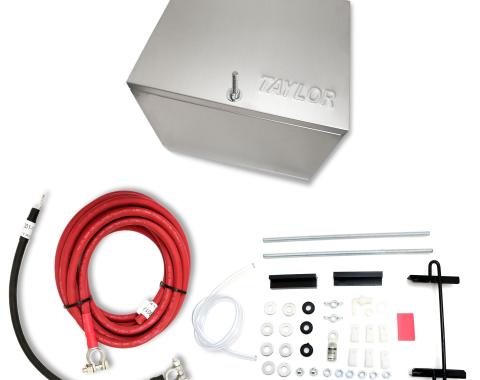 Taylor Cable 200 Series Optima Aluminum Battery Box with 1 Gauge Battery Cable Kit 48203