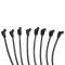 Taylor Cable LS Engines Race Fit 10.4mm 409 Series Spark Plug Wire Set with 14" Headers Fitment, Black, 135&deg; Spark Plug Boot Angle 79018