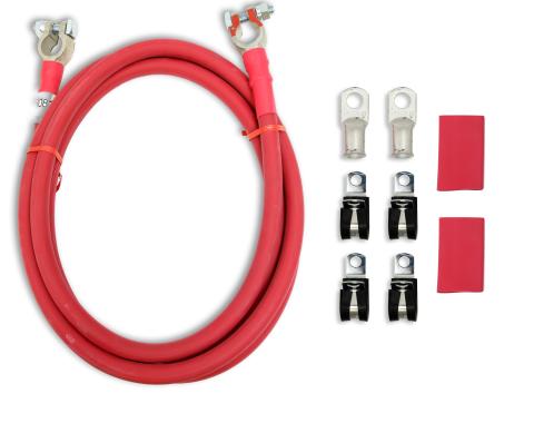 Taylor Cable 1/0 Gauge Welding Cable Kit, Red, 8 Feet 21541