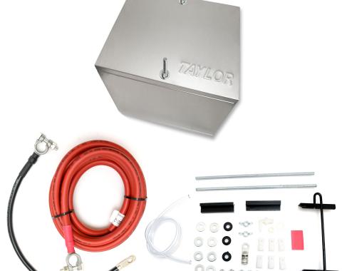 Taylor Cable 200 Series Optima Aluminum Battery Box with 2 Gauge Battery Cable Kit 48201
