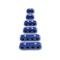 Taylor Cable Universal V8 Horizontal Wire Loom Kit, 7-8mm Spark Plug Wire Dimension, Blue 42560