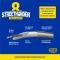 Taylor Cable Universal 8mm StreeThunder Spark Plug Wire Set, 6 Cylinders, 180&deg; Spark Plug Boot Angle, Black 50045