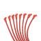 Taylor Cable Universal 10.4mm 409 Series Spark Plug Wire Set, 8 Cylinders, 135&deg; Spark Plug Boot Angle, Red 79253