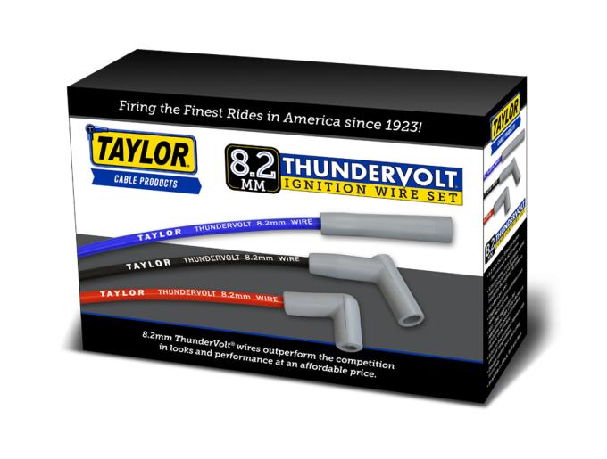 Taylor Cable Universal 8.2mm Thundervolt White Ceramic Boots Spark Plug/Coil Wire Repair Kits 45603