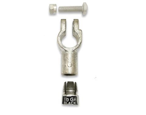 Taylor Cable 1/0 Gauge Battery Eyelet Terminal Kit 21412