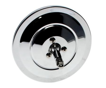 AMD Outside Mirror Head, 5 inch Chrome, 47-59 Chevy GMC Pickup, Suburban; 67-70 Chevy GMC C/K Pickup, Suburban Blazer Jimmy X570-4047-1
