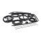 AMD Weatherstrip Kit, 11pcs, Full Truck, with Reveal Trim Groove, 49-50 Chevy GMC Pickup X599-4049-1S