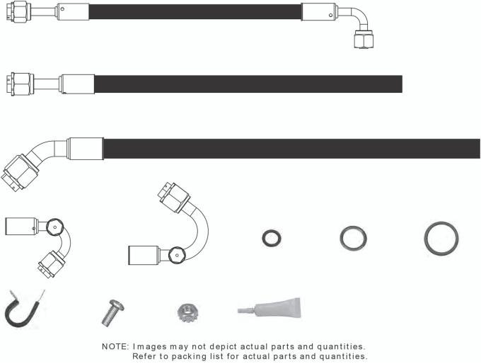 Vintage Air 1960-66 Chevrolet Pickup SureFit™ Reduced Barrier Modified Hose Kit 526701