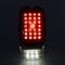 AMD Tail Light Lens, Red Lens, 27 Red Sequential LED, 6 White License Lamp LED, 12 Volt, LH, 47-53 Chevy GMC Truck X951-4047-EL