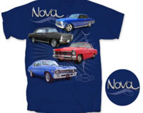 Nova T-Shirt, Metro Blue