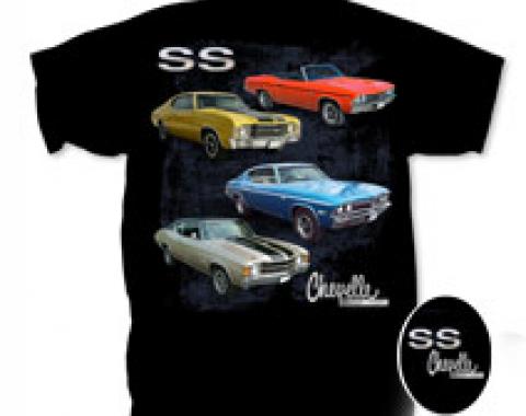 Chevelle SS,  T-Shirt, Black