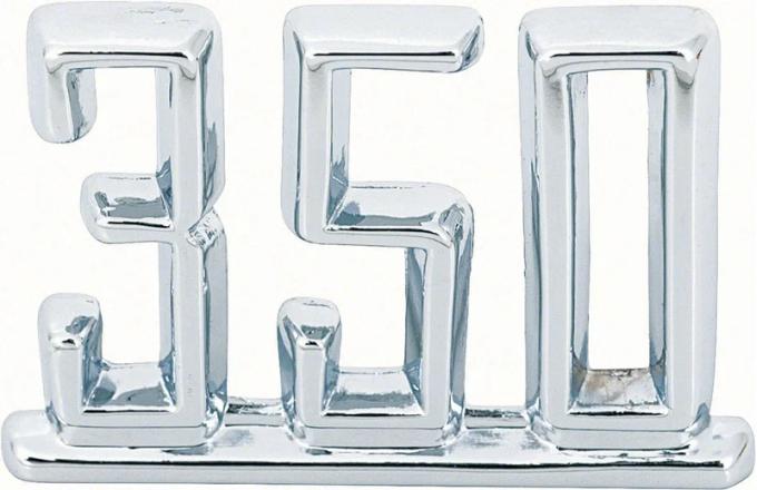 AMD Fender Emblem, 350, 67 Camaro; 65-67 Chevy II Nova K-3905718