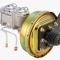 Classic Performance Power Brake Booster & Aluminum Master Cylinder Kit 67-70 Mustang, 8" Gold Zinc 6770BBA-8