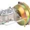 Classic Performance Power Brake Booster & Aluminum Master Cylinder Kit 67-70 Mustang, 8" Gold Zinc 6770BBA-8