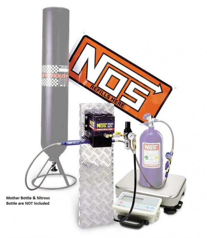NOS Nitrous Refill Pump Station with Scale 14254NOS