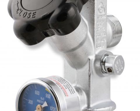 NOS Super Hi-Flo Bottle Valve with Blue Face Gauge 16137NOS